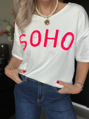 Kastgeluk top Soho